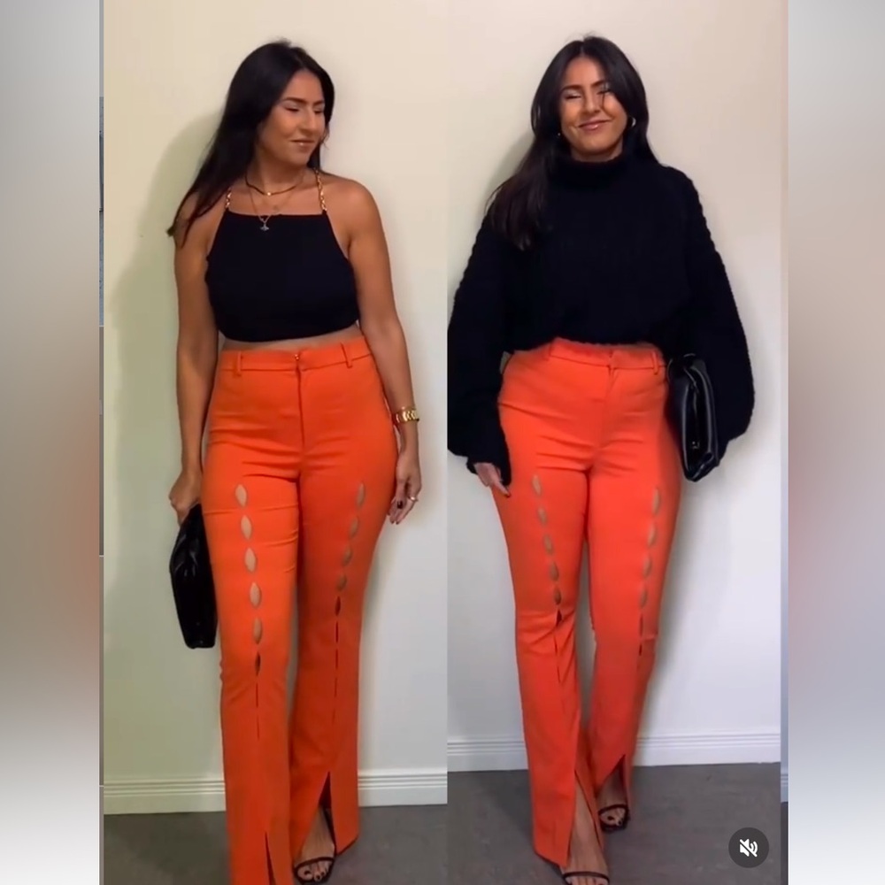 🛍️ZARA HIGH WAIST LIMITED EDITION PANTS WORN TWICE